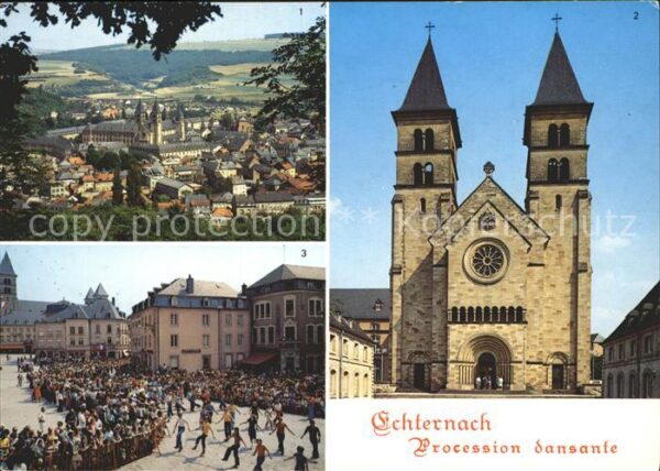 Echternach Basilique St. Willibrord Procession dan