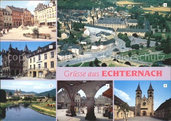 Echternach Place Marche Denzelt Hotel Ville Arcade