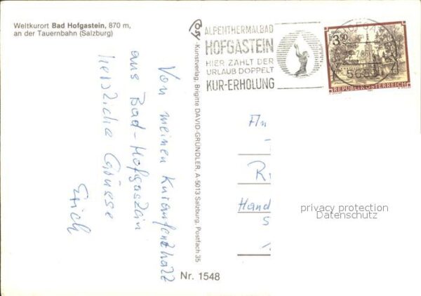 Bad Hofgastein Kurhotel Moser Brunnen – Bild 2
