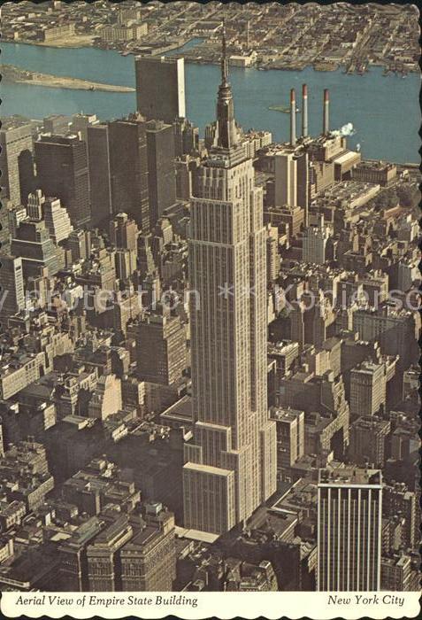 New York City Fliegeraufnahme Empire State Building
