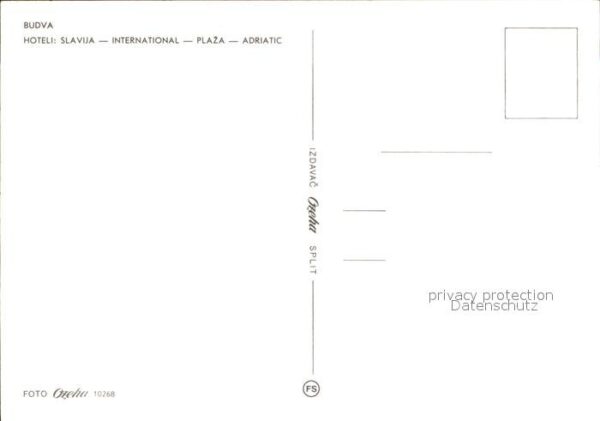 Budva Hotel Slavija International Plaza Adria – Bild 2