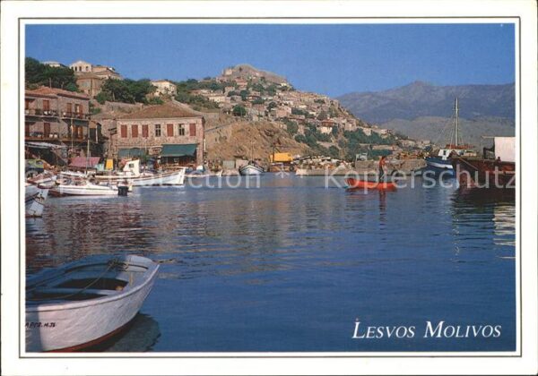 Molivos Hafen Boote