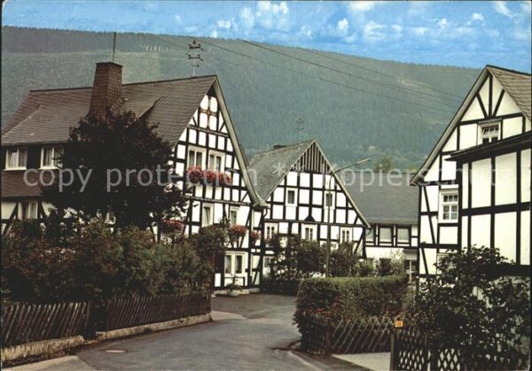 Saalhausen Sauerland Fachwerkhäuser