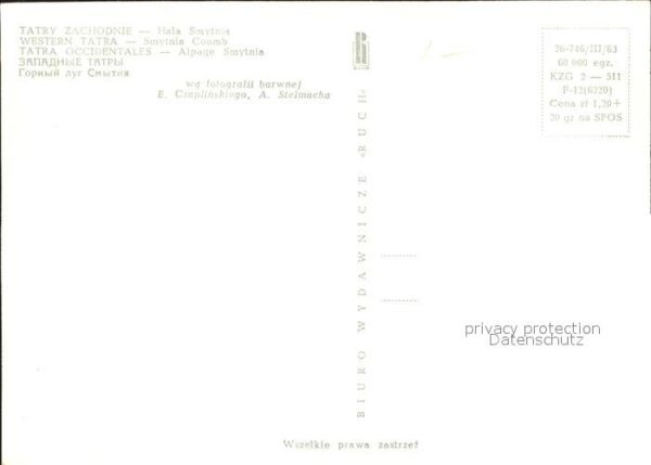 Tatry Zachodnie Smytnia – Bild 2