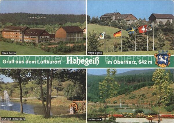 Hohegeiss Harz Haus Berlin Mühlrad Kurpark