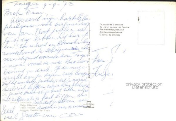 Tanger Tangier Tangiers Calle Siaghnis Tensift – Bild 2