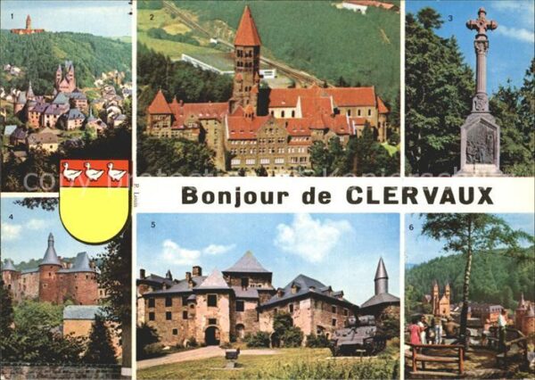 Clervaux Abbaye Monument Guerre Paysana Chateau