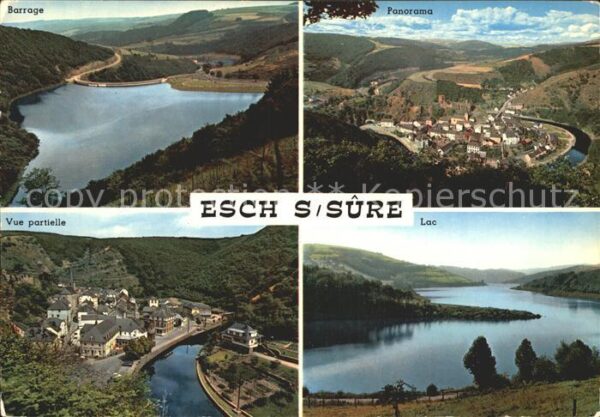 Esch-sur-Sure Barrage Lac