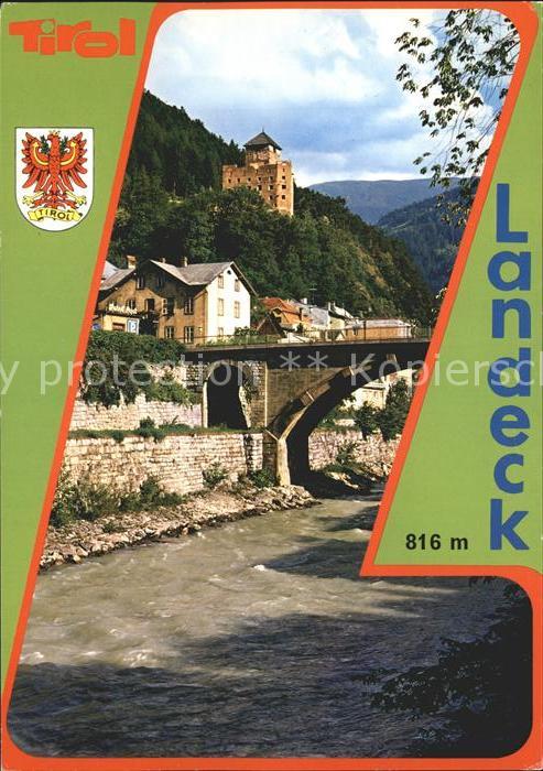 Landeck Tirol Brücke Schloss
