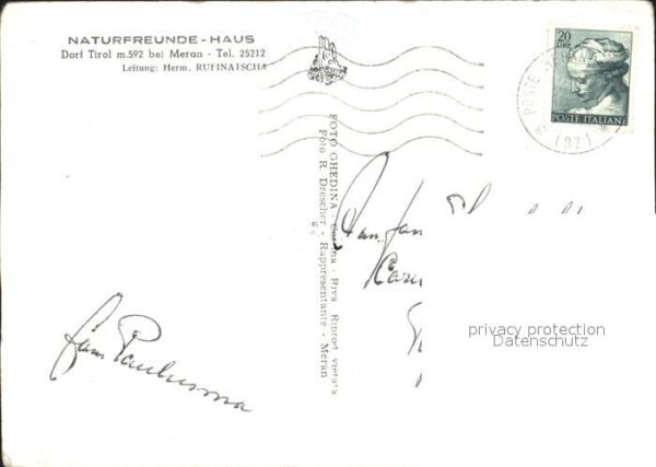 Meran Merano Naturfreunde Haus – Bild 2