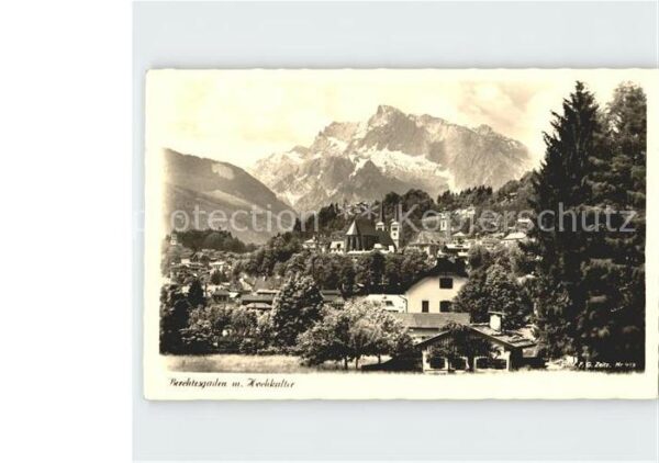 Foto Zeitz F.G. Nr. 419 Berchtesgaden Hochkalter