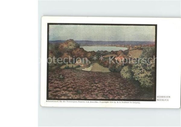 Kuenstlerkarte Herrmann Seeblick