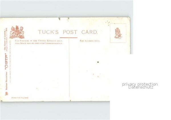 Verlag Tucks Oilette Nr. 6476 Beauchamp Tower Byward Tower Londo – Bild 2