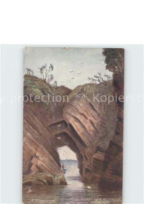 Verlag Tucks Oilette Nr. 7275  Briary Cave Watermouth Ilfracombe