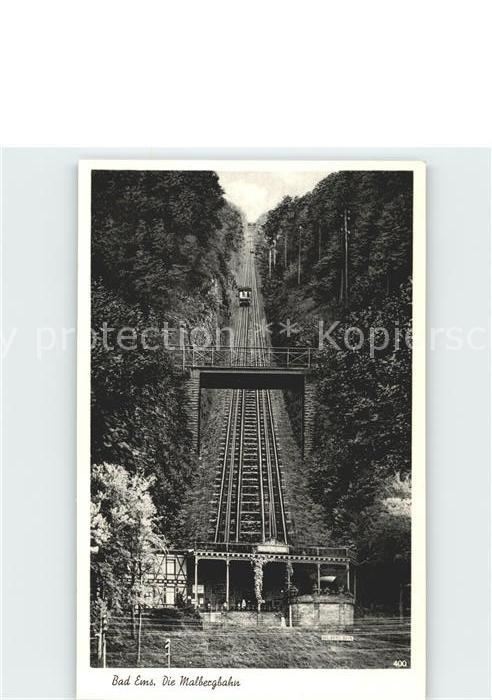 Zahnradbahn Malbergbahn Bad Ems