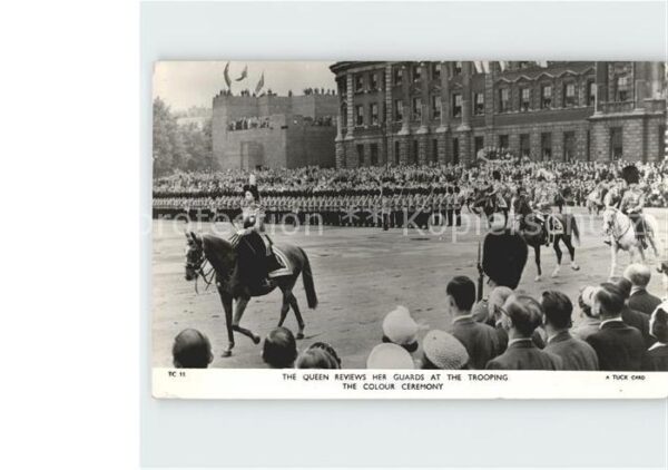Adel England Queen Elizabeth Guards Trooping of the