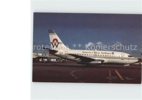 Flugzeuge Zivil America West Airlines Boeing 737-130
