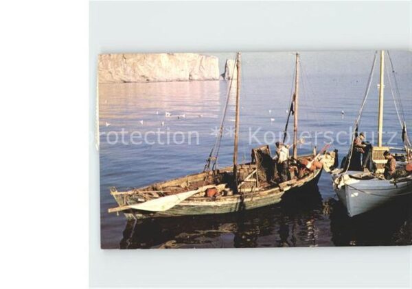 Fischerei Fishing boats Perce Canada