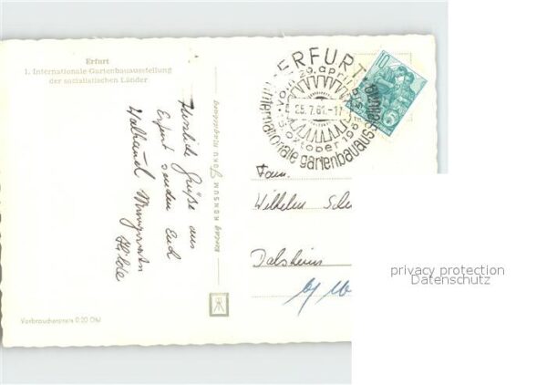 Gartenbauaustellung Erfurt 1961 – Bild 2