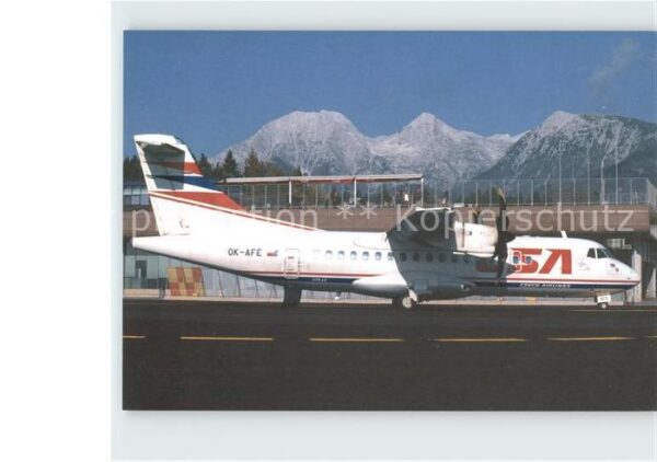 Flugzeuge Zivil CSA Aerospatiale Alenia ATR42-400 OK-AF