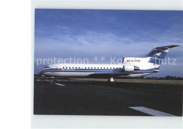 Flugzeuge Zivil Tulpar Aviation Company Yak-42D RA-4242