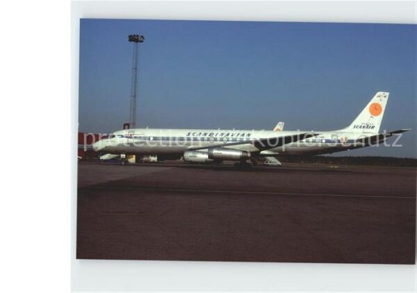 Flugzeuge Zivil Scanair Scandinavian DC-8-62 SE-DDU