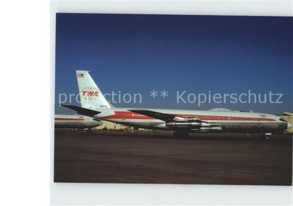 Flugzeuge Zivil TWA B-707-331 N18702