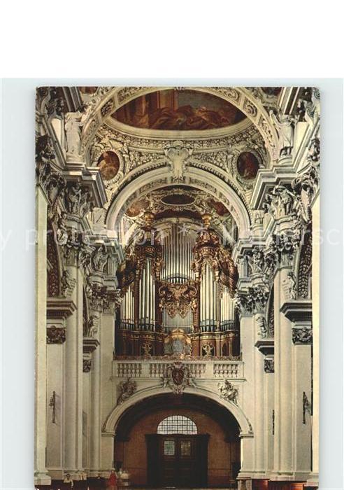 Kirchenorgel Domkirche Passau