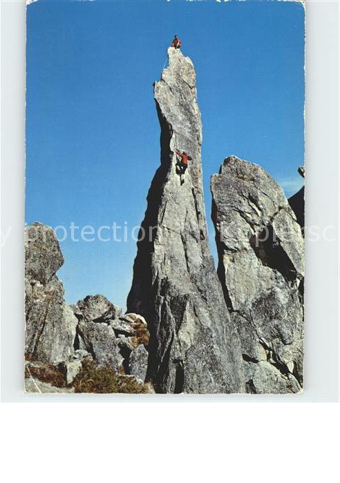 Klettern Bergsteigen Fiamma Aufstieg