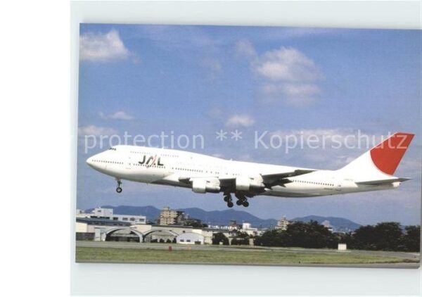 Flugzeuge Zivil JAL Japan Airlines Boeing 747-146B JA81