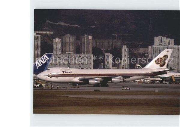 Flugzeuge Zivil Thai Boeing B747-200 HS-TGF Cn 22337