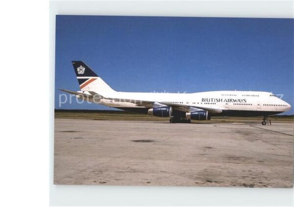 Flugzeuge Zivil Britsh Airways Boeing B-747-436 G-BNLK
