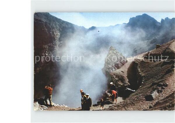 Vulkane Geysire Vulcans Geysers Napoli Vesuvio Fumarola
