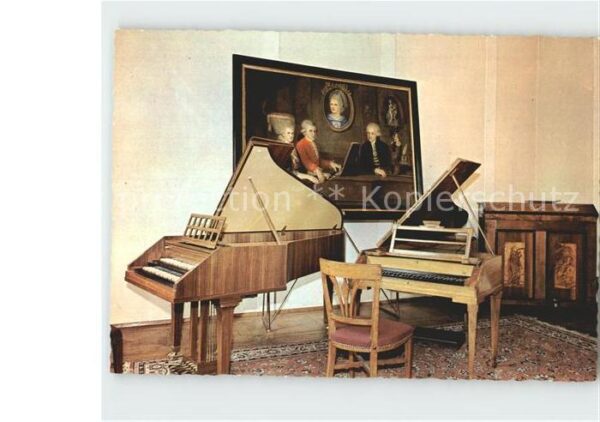 Mozart Wolfgang Amadeus Wohnhaus Salzburg Tanzmeistersaal Klavi