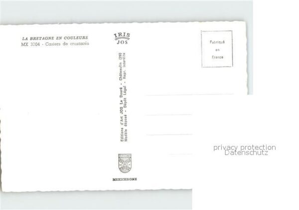 Fischerei Casiers de crustaces – Bild 2