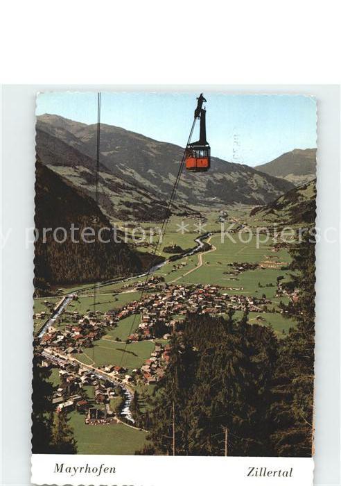Seilbahn Ahorn Mayrhofen Zillertal