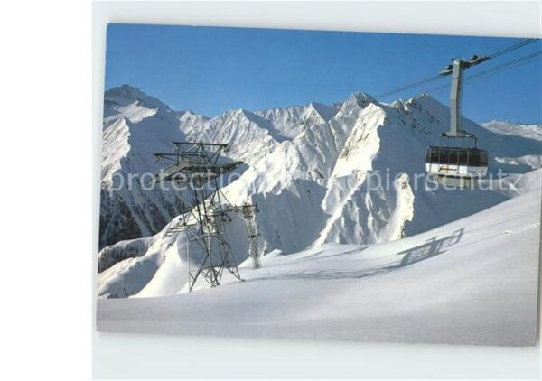 Seilbahn Ravaisch-Alp Trida Sattel Samnaun Unter