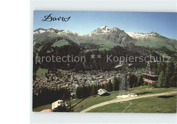 Seilbahn Jakobshorn Davos Ischalp Schatzalp-Stre