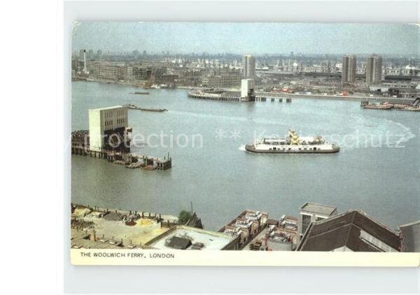 Faehre Ferry Bac Traghetto-- Woolwich Ferry London
