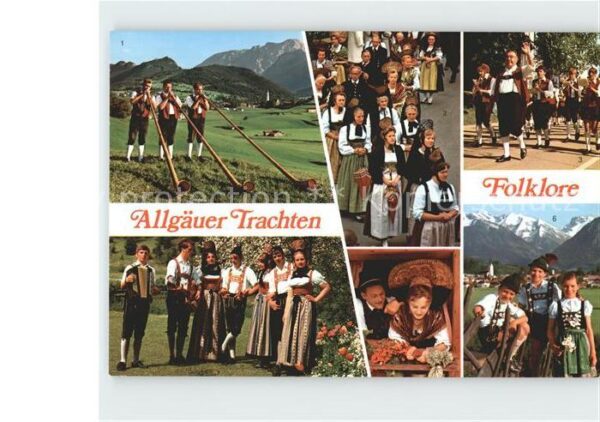 Trachten Allgäu Alphornbläser Pfronten Hindelang