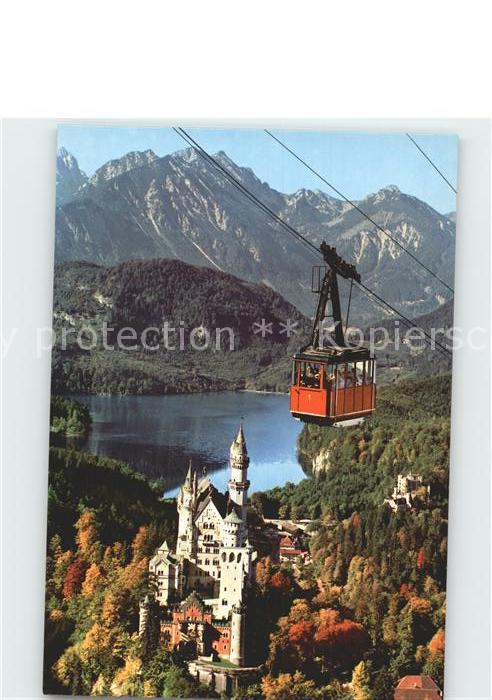 Seilbahn Tegelberg Schwangau Füssen Königsschlos