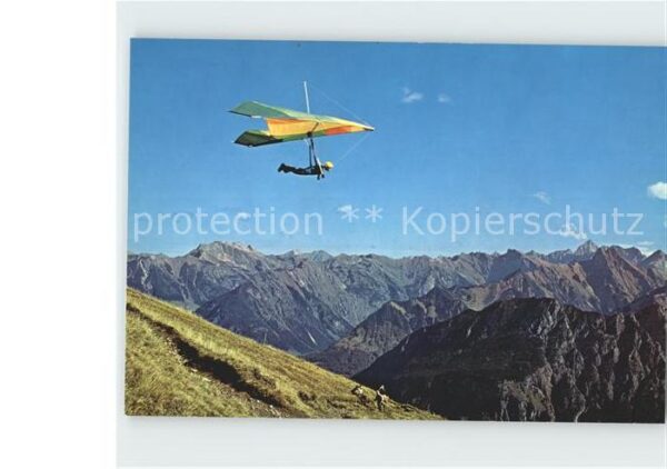 Drachenflug Drachenfliegen Alpen