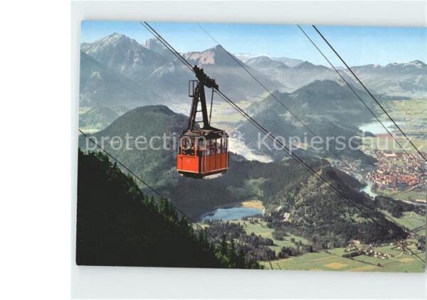 Seilbahn Tegelberg Schwangau Füssen Brentenjoch