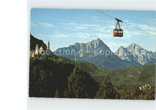 Seilbahn Tegelberg Schloss Neuschwanstein Gernsp