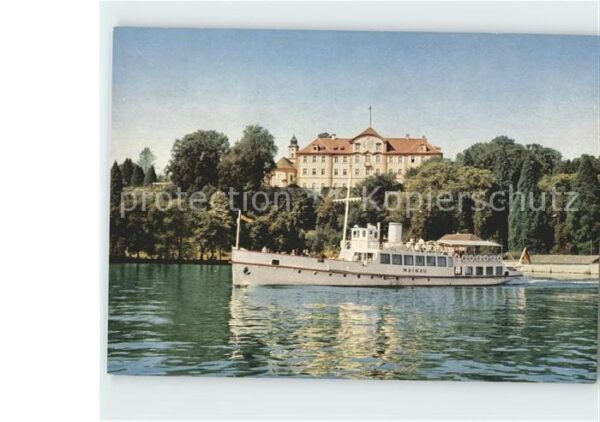 Motorschiffe Insel Mainau Deutschordensschloss
