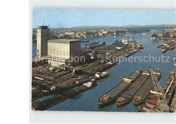 Hafenanlagen Basel Kleinhüningen Rheinhafen