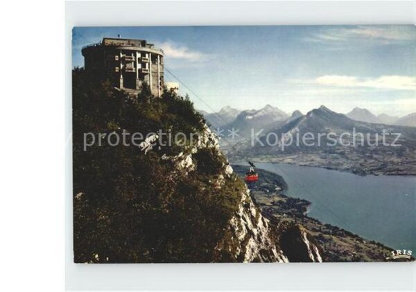 Seilbahn Veyrier Lac d_Annecy Station superieure