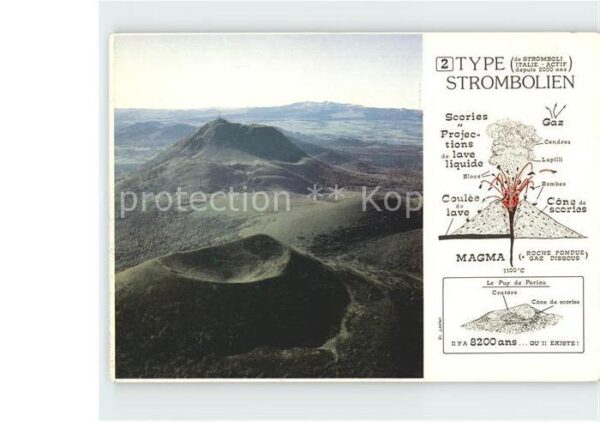 Vulkane Geysire Vulcans Geysers Puy de Pariou Puy de Dome