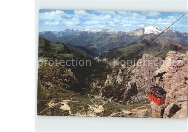 Seilbahn Funivia Lagazuoi Dolomiti Cortina d_Amp