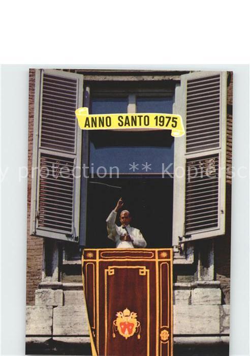 Papst Paulus PP. VI Anno Santo